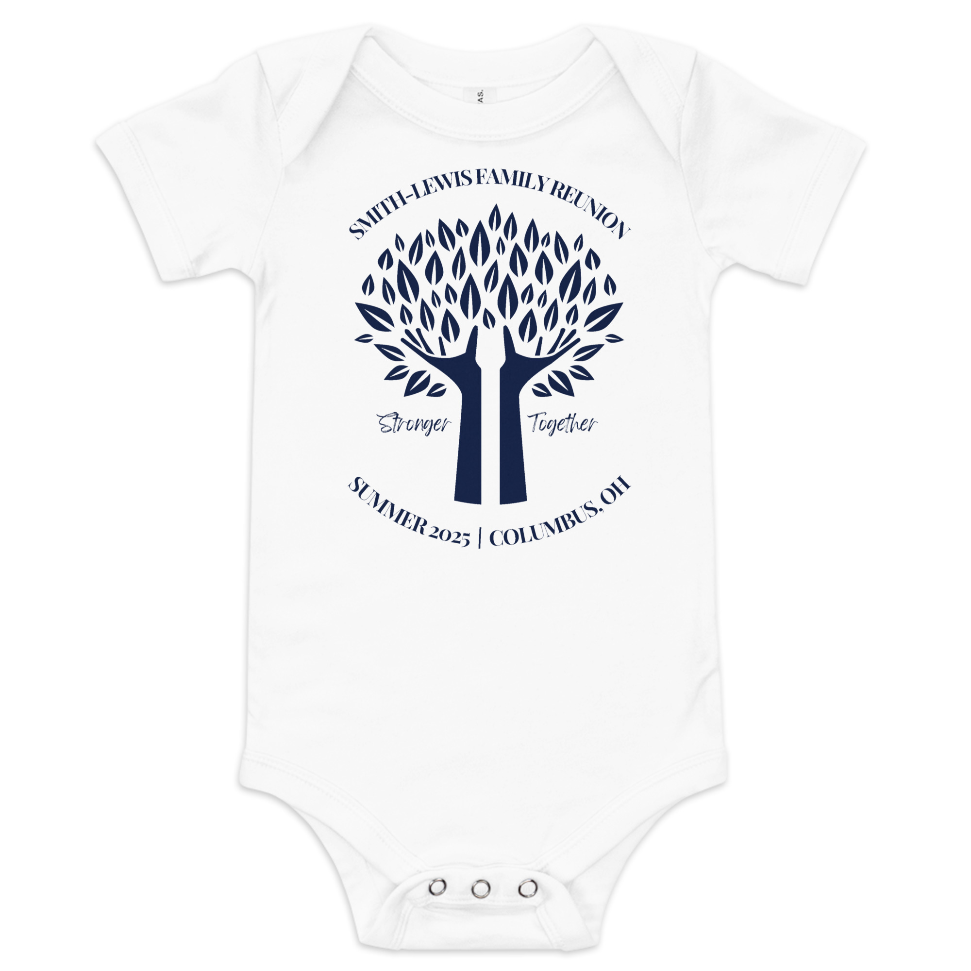 Smith-Lewis 2025 Baby Onesie