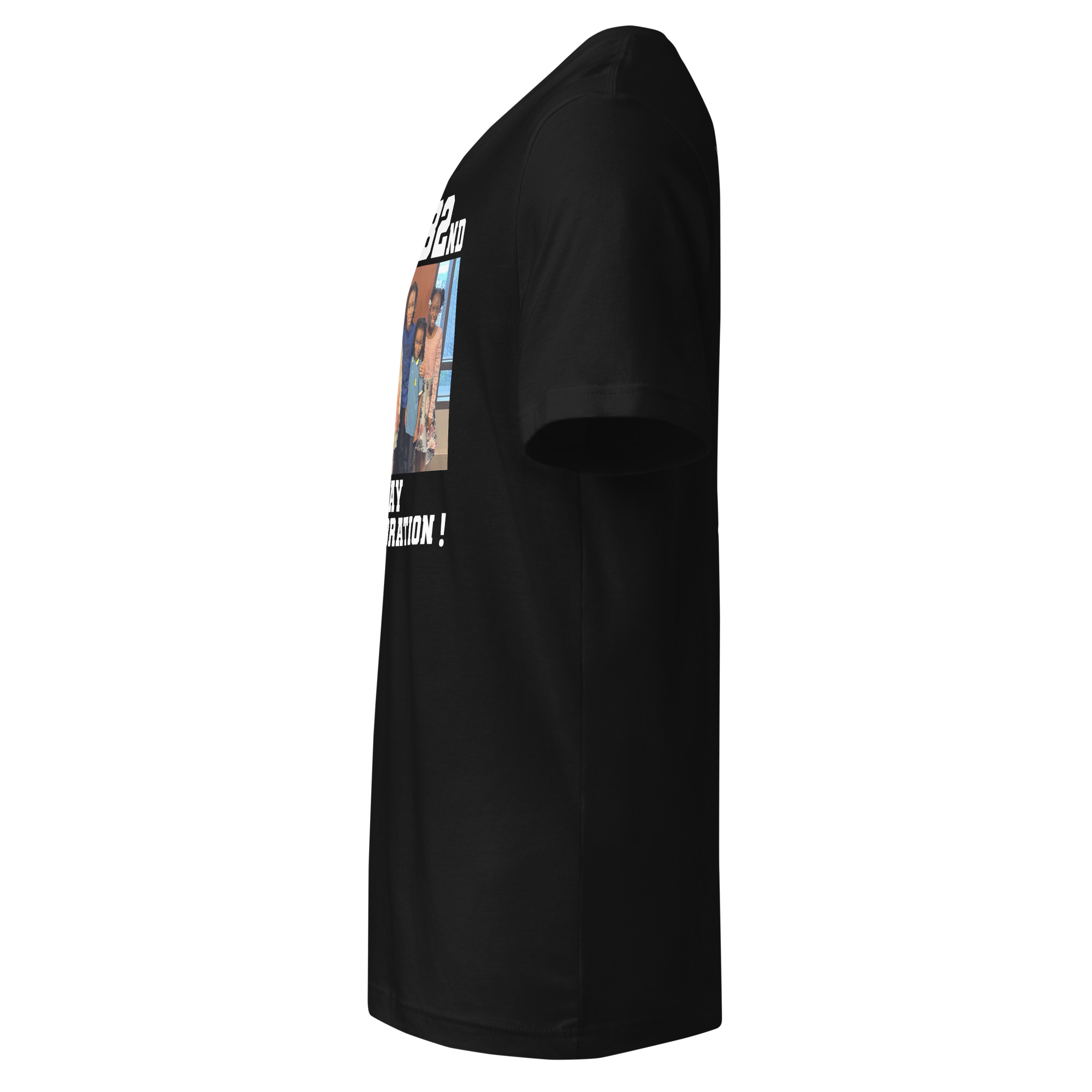 HAPPY 82ND BIRTHDAY CELEBRATION – COUSINS | V-NECK | BLACK - Image 4