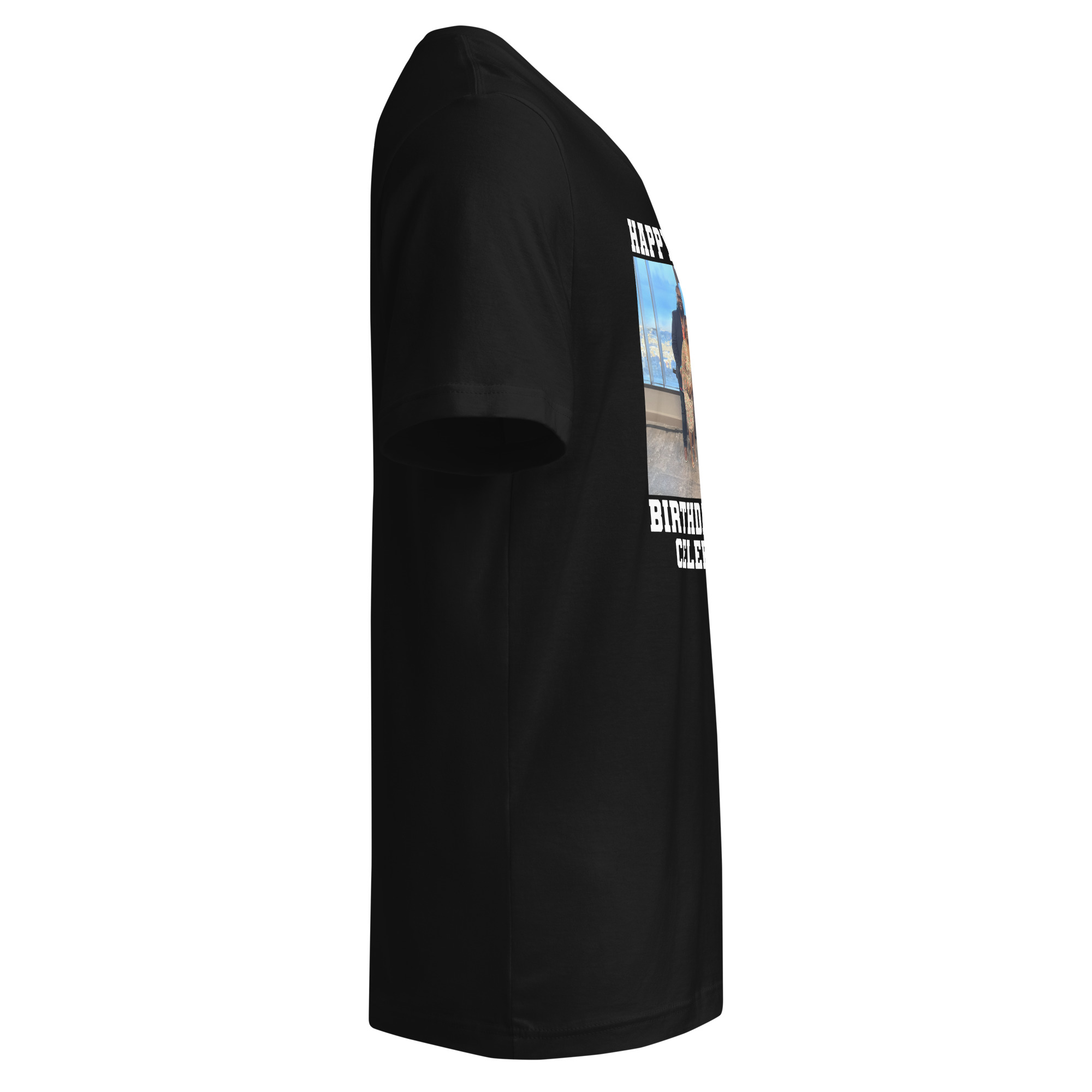 HAPPY 82ND BIRTHDAY CELEBRATION – SIBLINGS | V-NECK | BLACK - Image 5