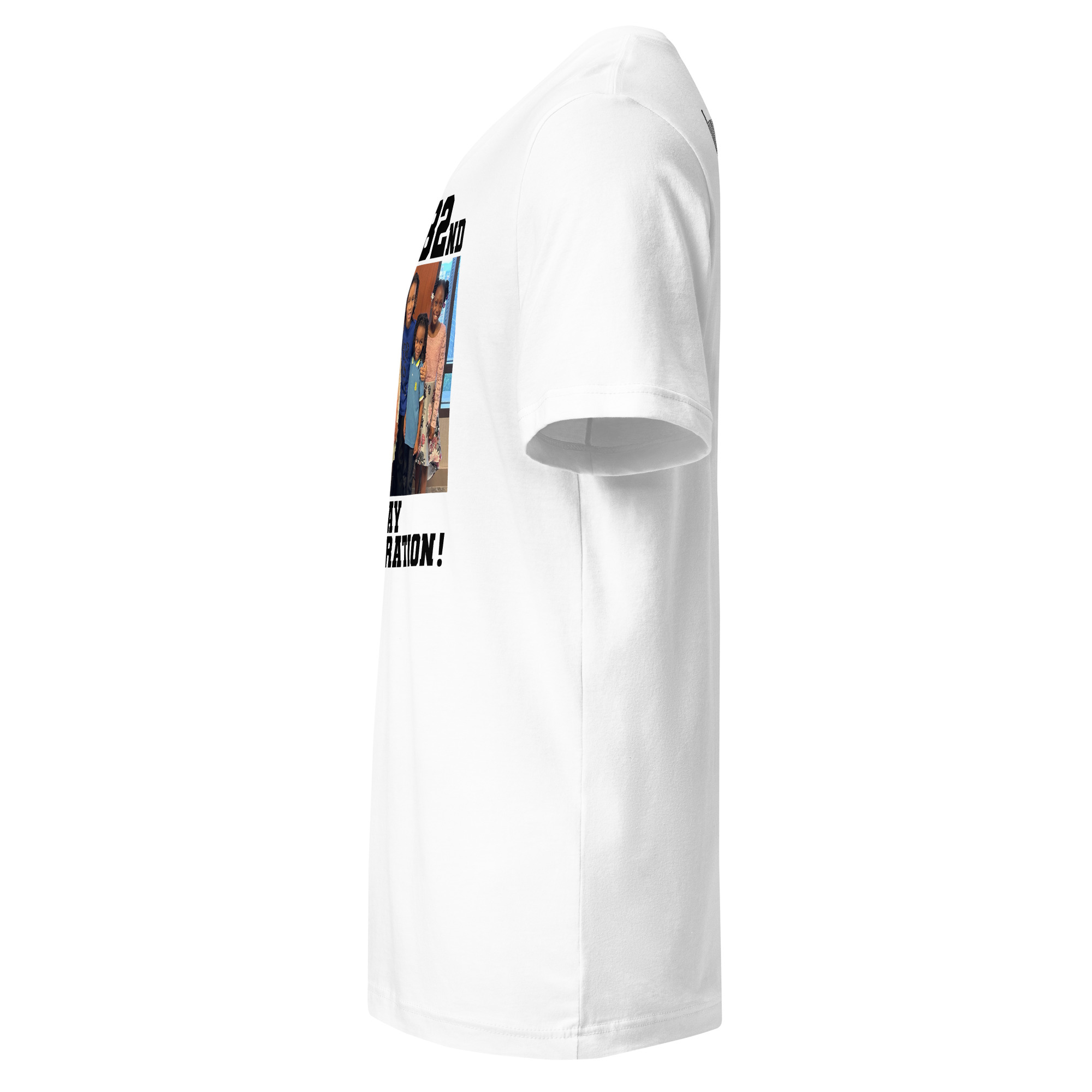 HAPPY 82ND BIRTHDAY CELEBRATION – COUSINS | V-NECK | WHITE - Image 4