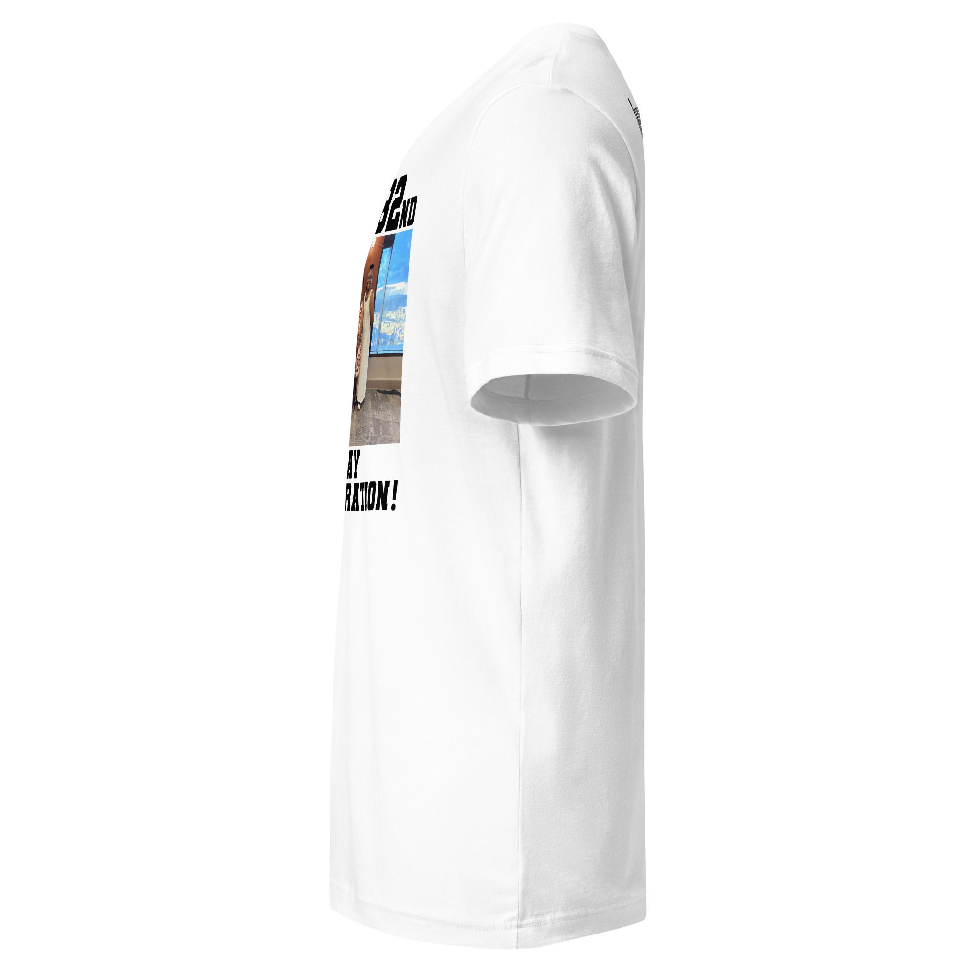 HAPPY 82ND BIRTHDAY CELEBRATION – SIBLINGS | V-NECK | WHITE - Image 4