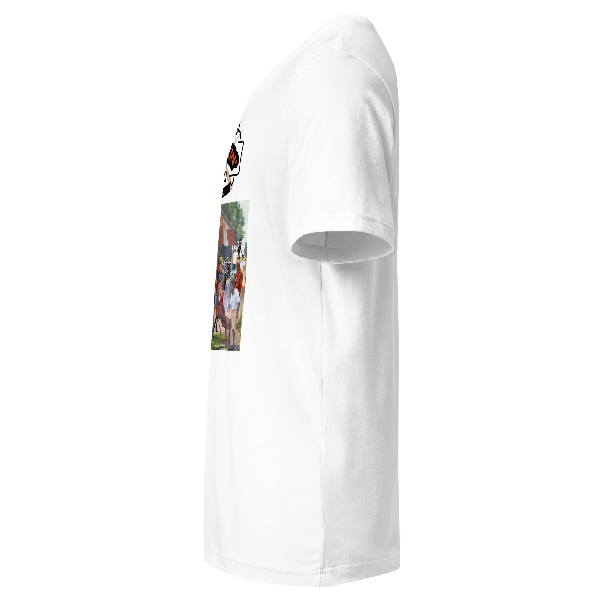 Lewis Smokin BBQ 2023 - V-Neck | White | Womens - Image 4