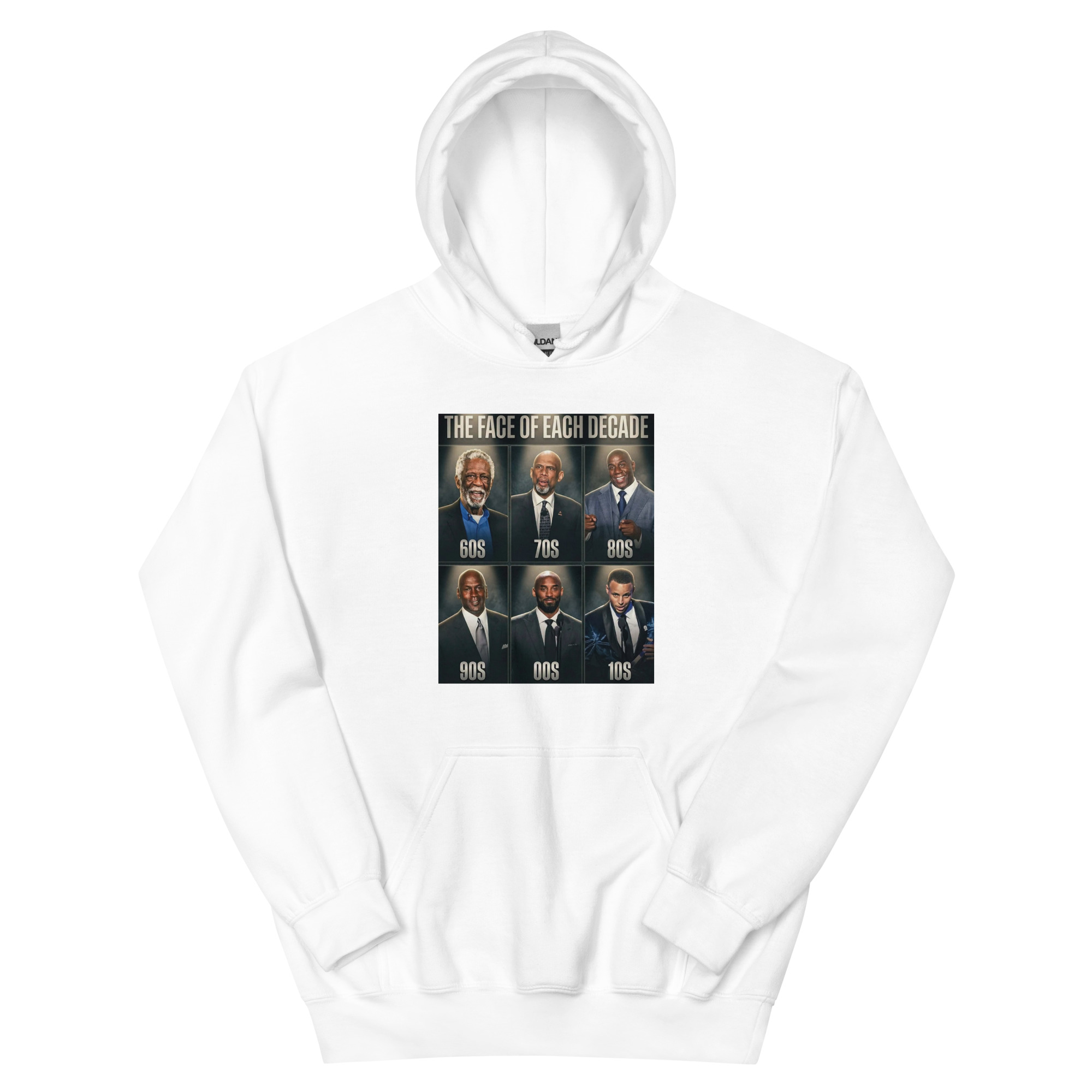 NBA GOAT Decades Hoodie - White