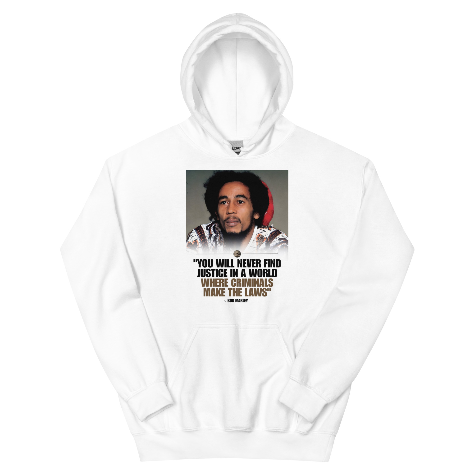 BM Justice Hoodie - White