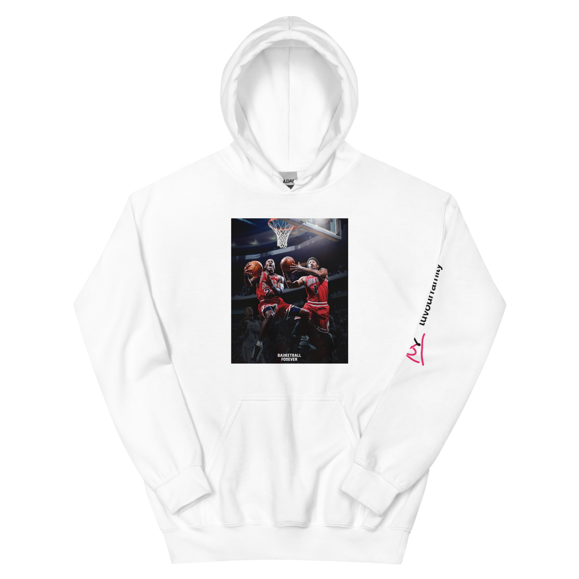 Jordan Rose Chicago GOAT Hoodie - White