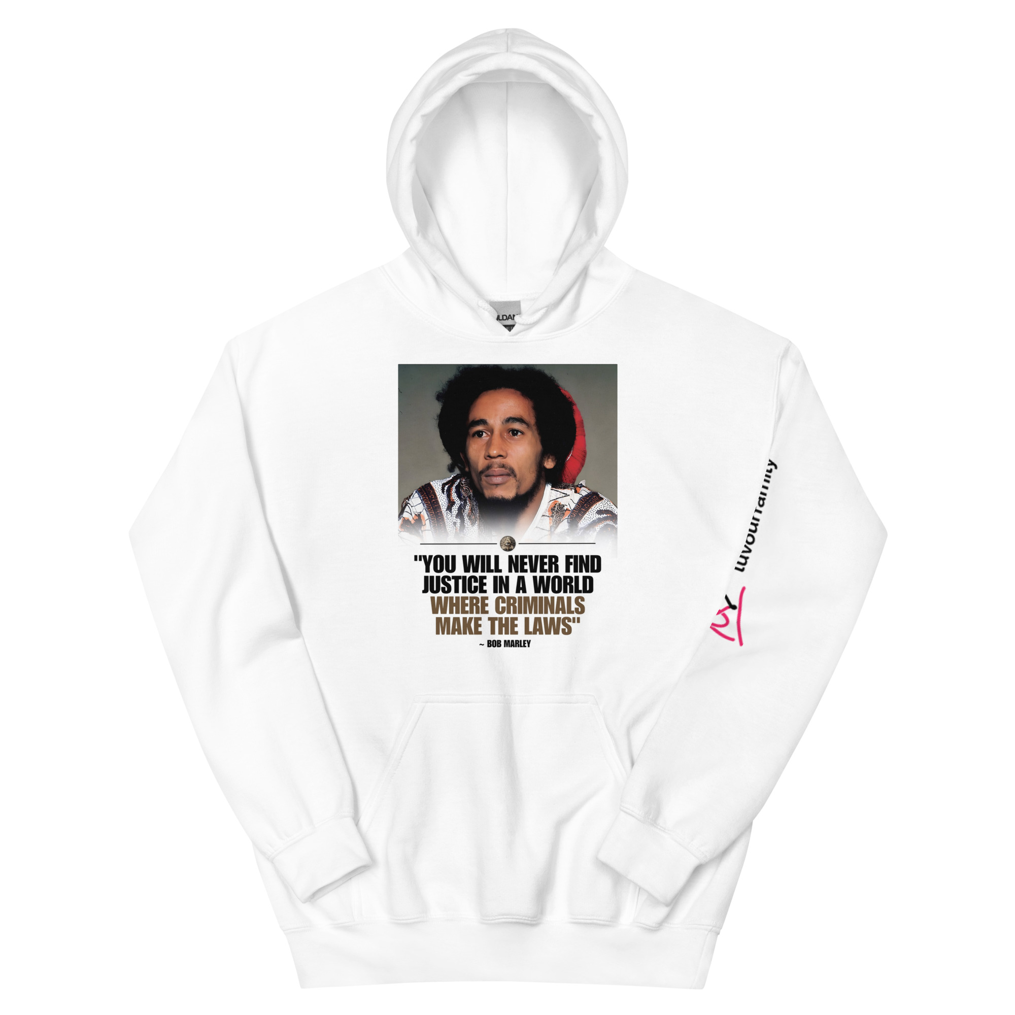 BM Justice Hoodie - White