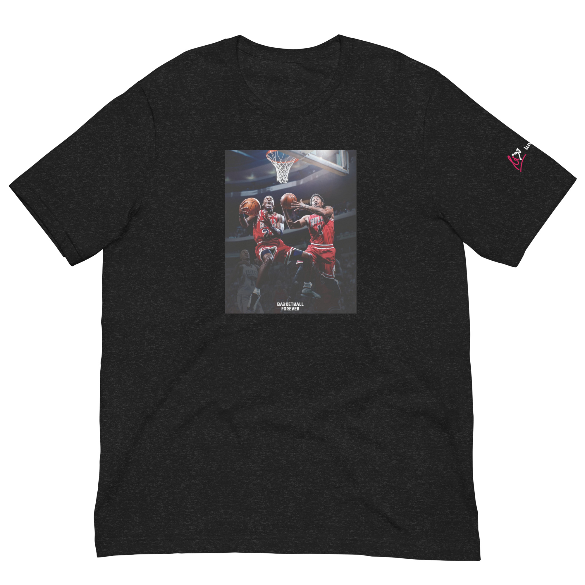 Jordan Rose Chicago GOAT T-Shirt – Black