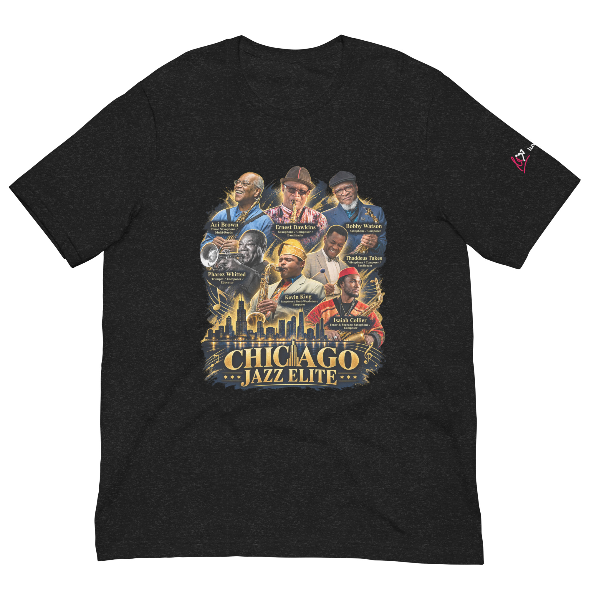 Chicago Jazz Elite t-shirt - Black