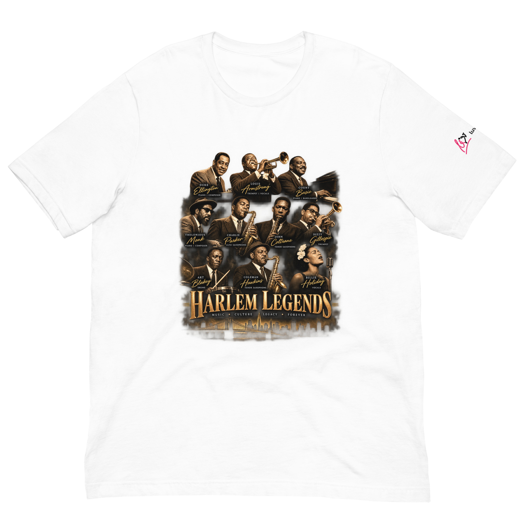 Harlem Legends t-shirt - White
